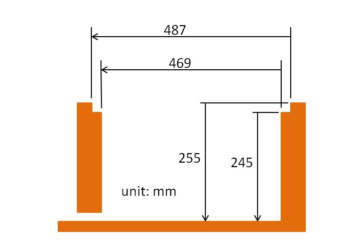 Stacked Langstroth hive boxes, the conventional managed-hive design that eco beehives are built to contrast with