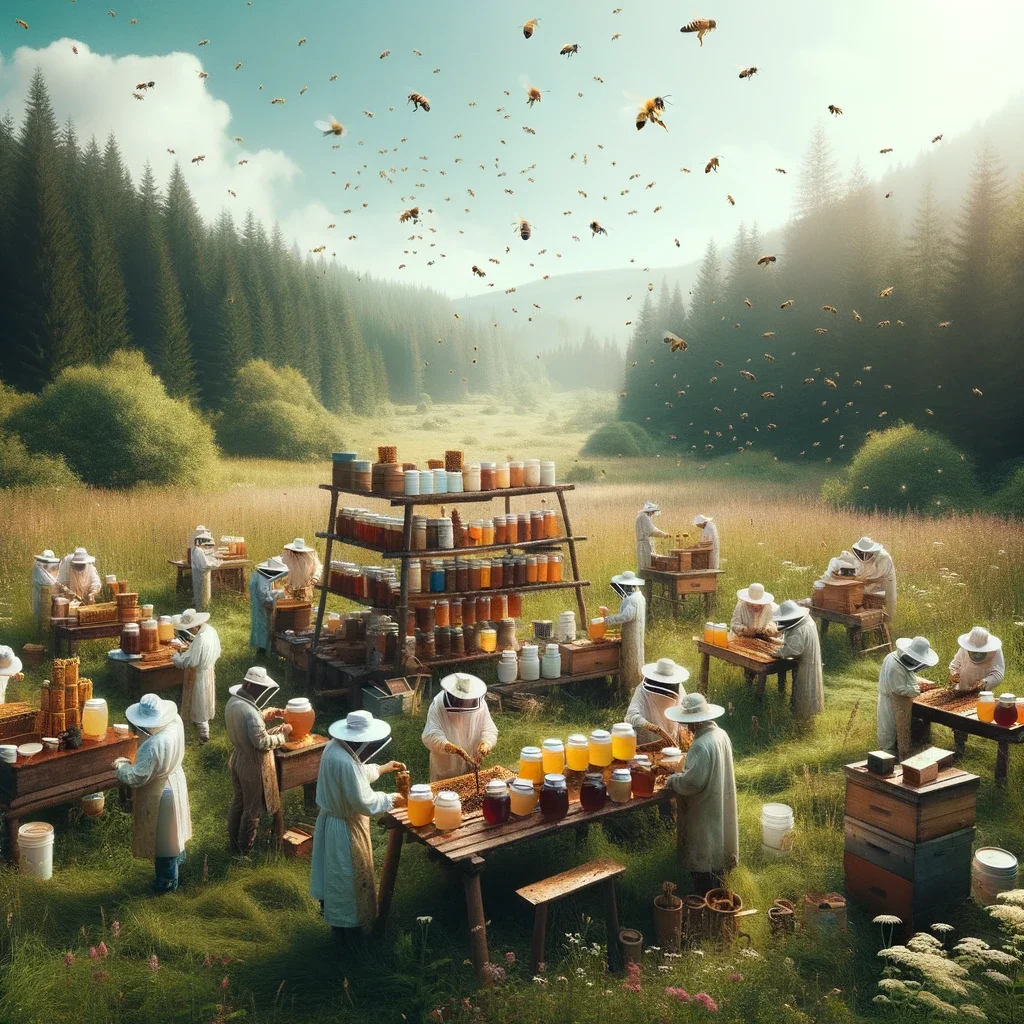 Seasonal honey production image 3