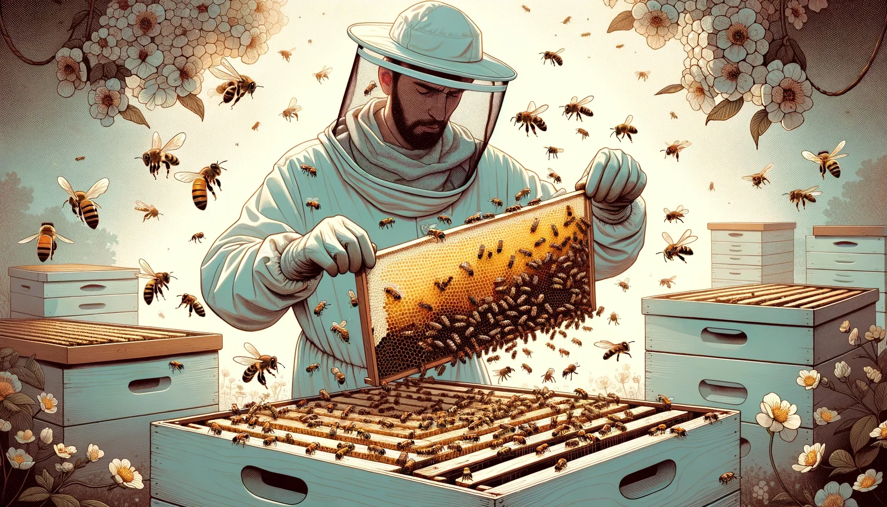 Bee health in honey production image 2