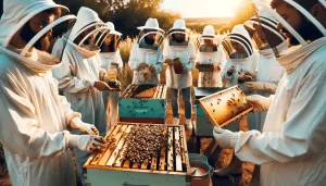 Honey production training image 4