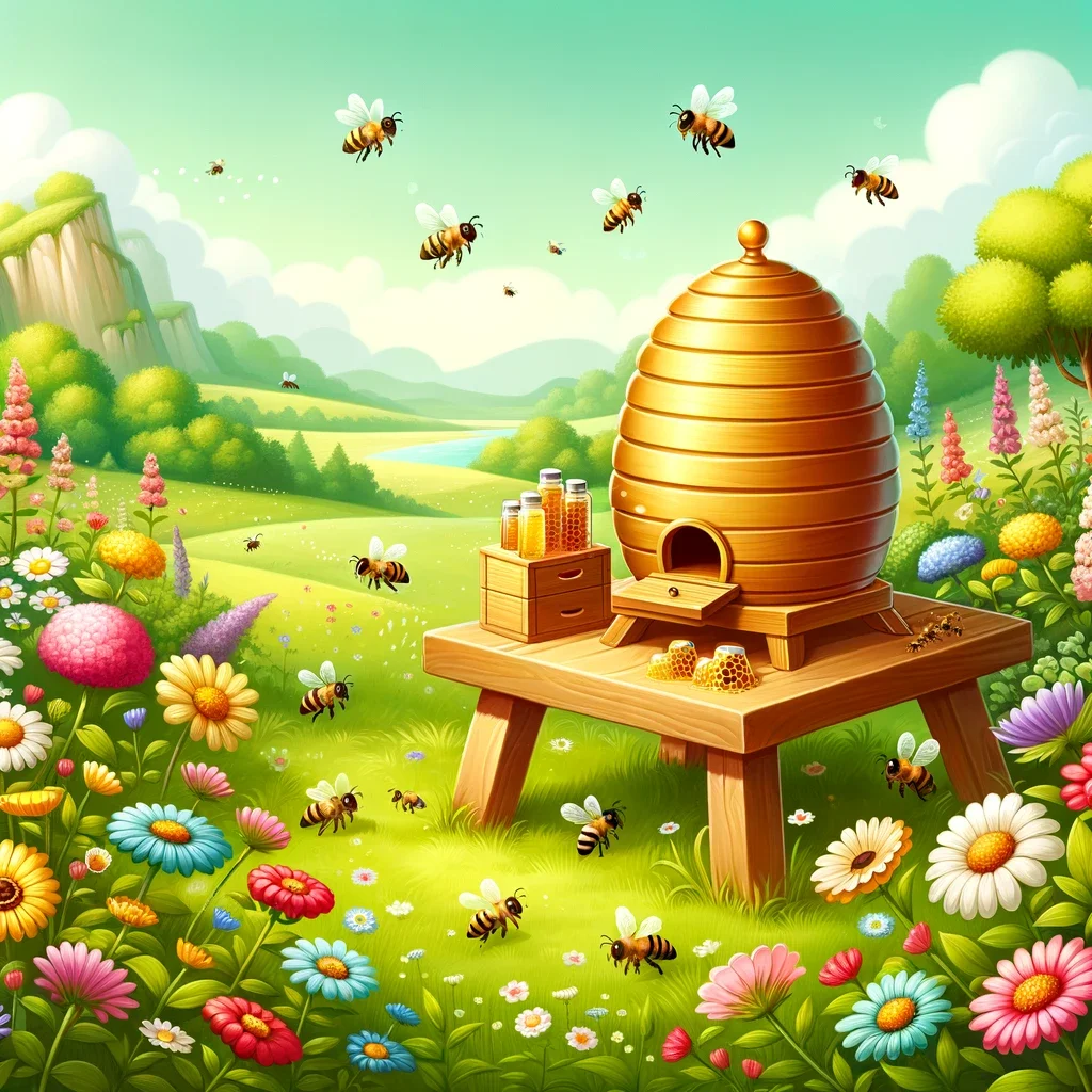 Golden hive image 1