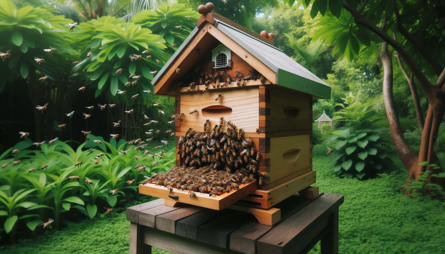 Modified Dadant hive image 2