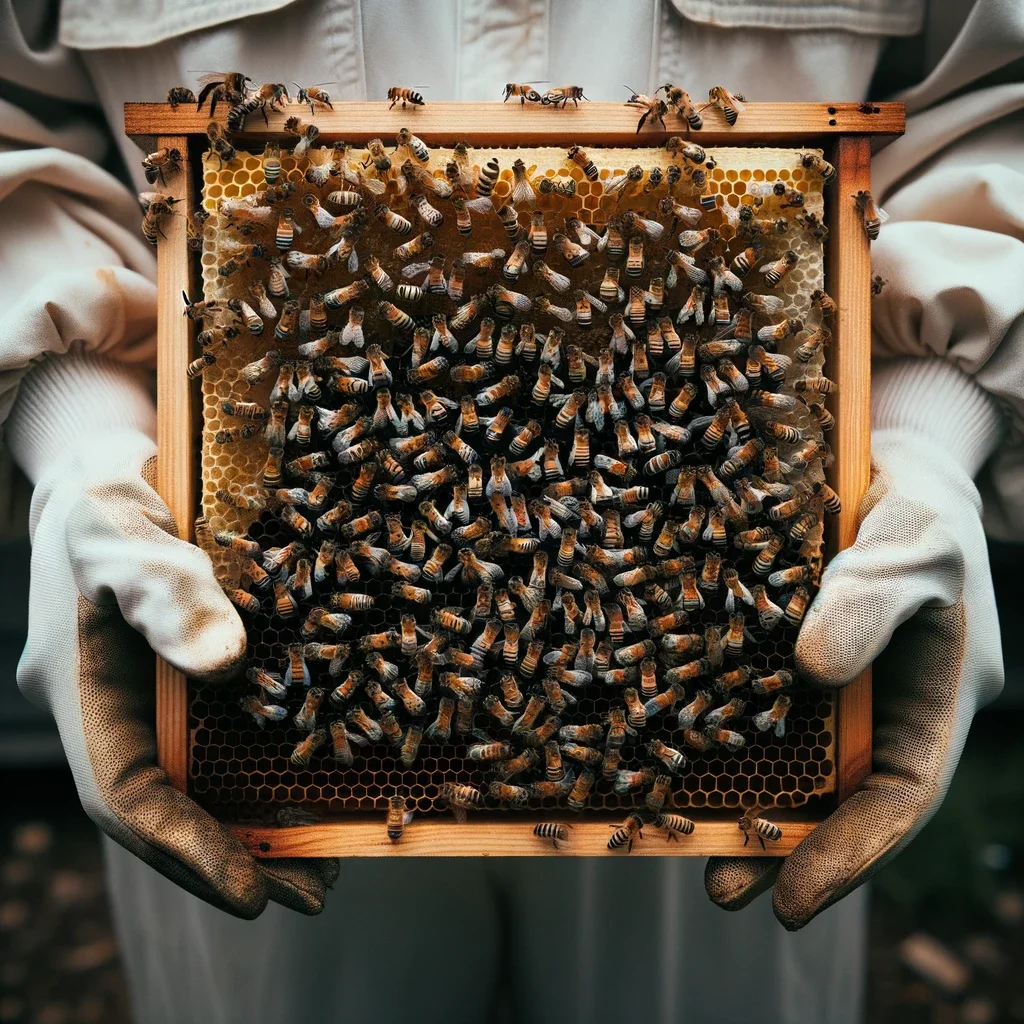 Beehive frame types image 1