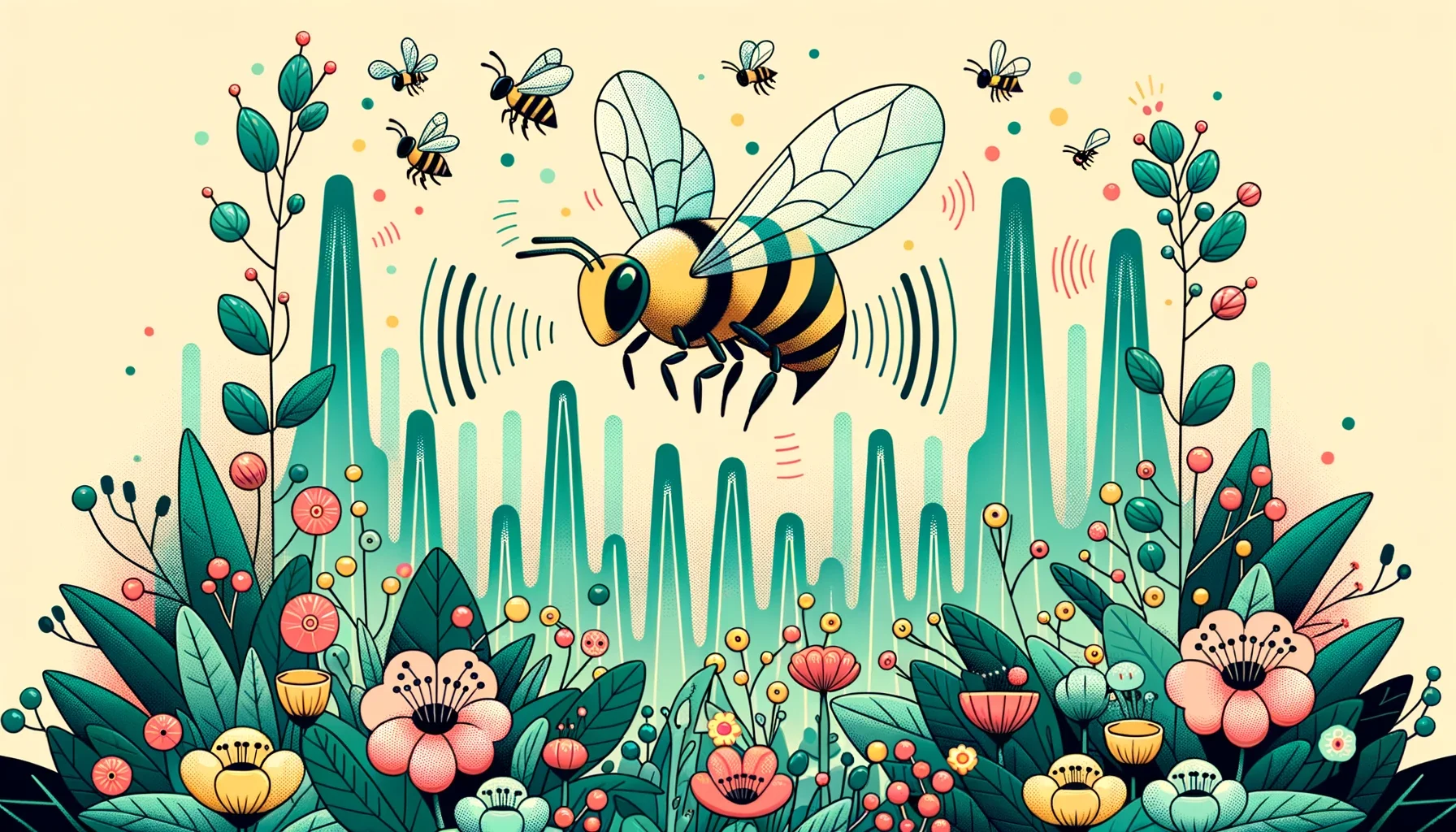 Bee sound communication image 4