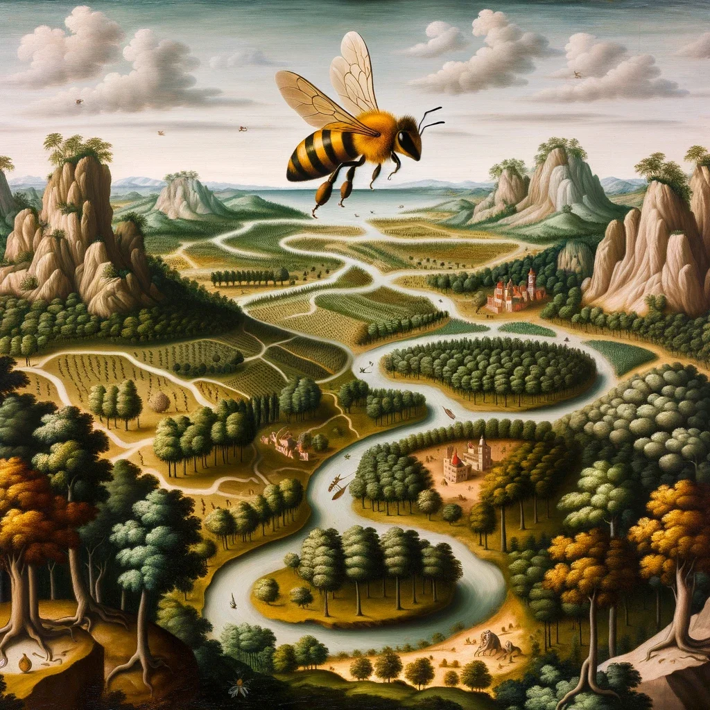 Bee communication and navigation image 1