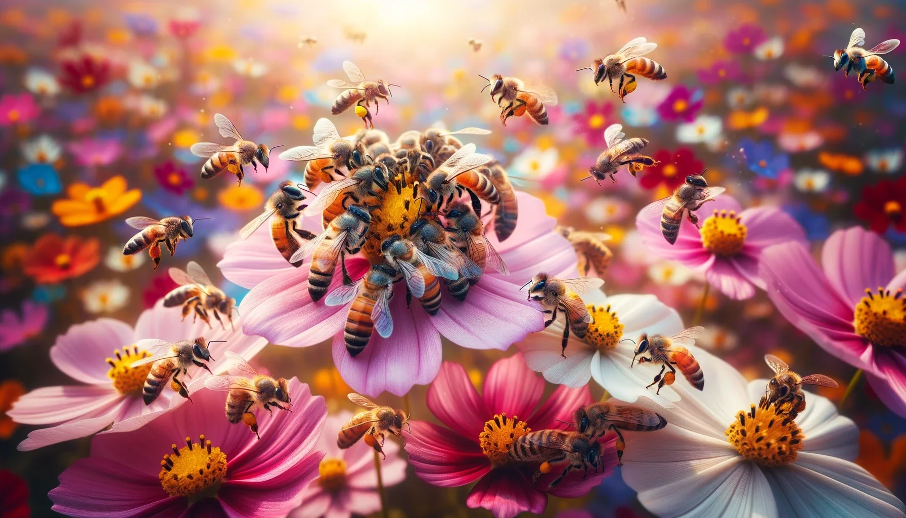 Bee communication and food sources image 1