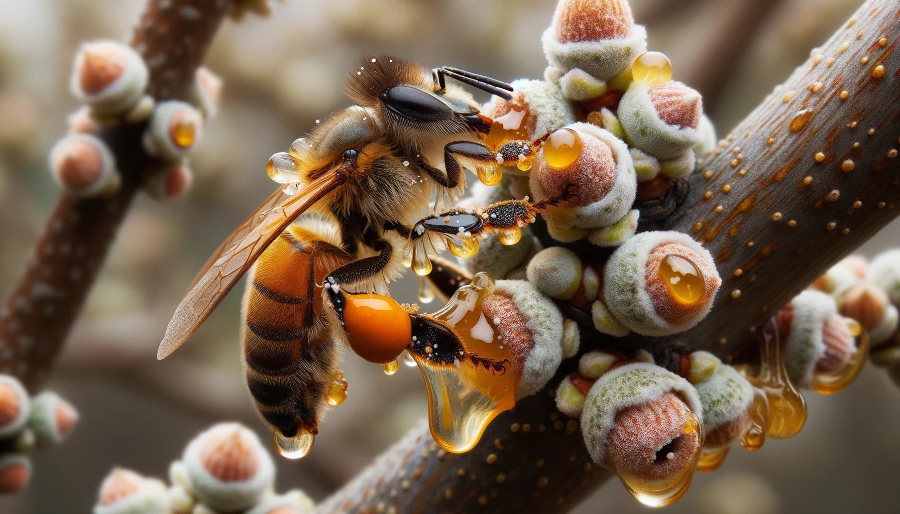 bee Propolis collection image 3