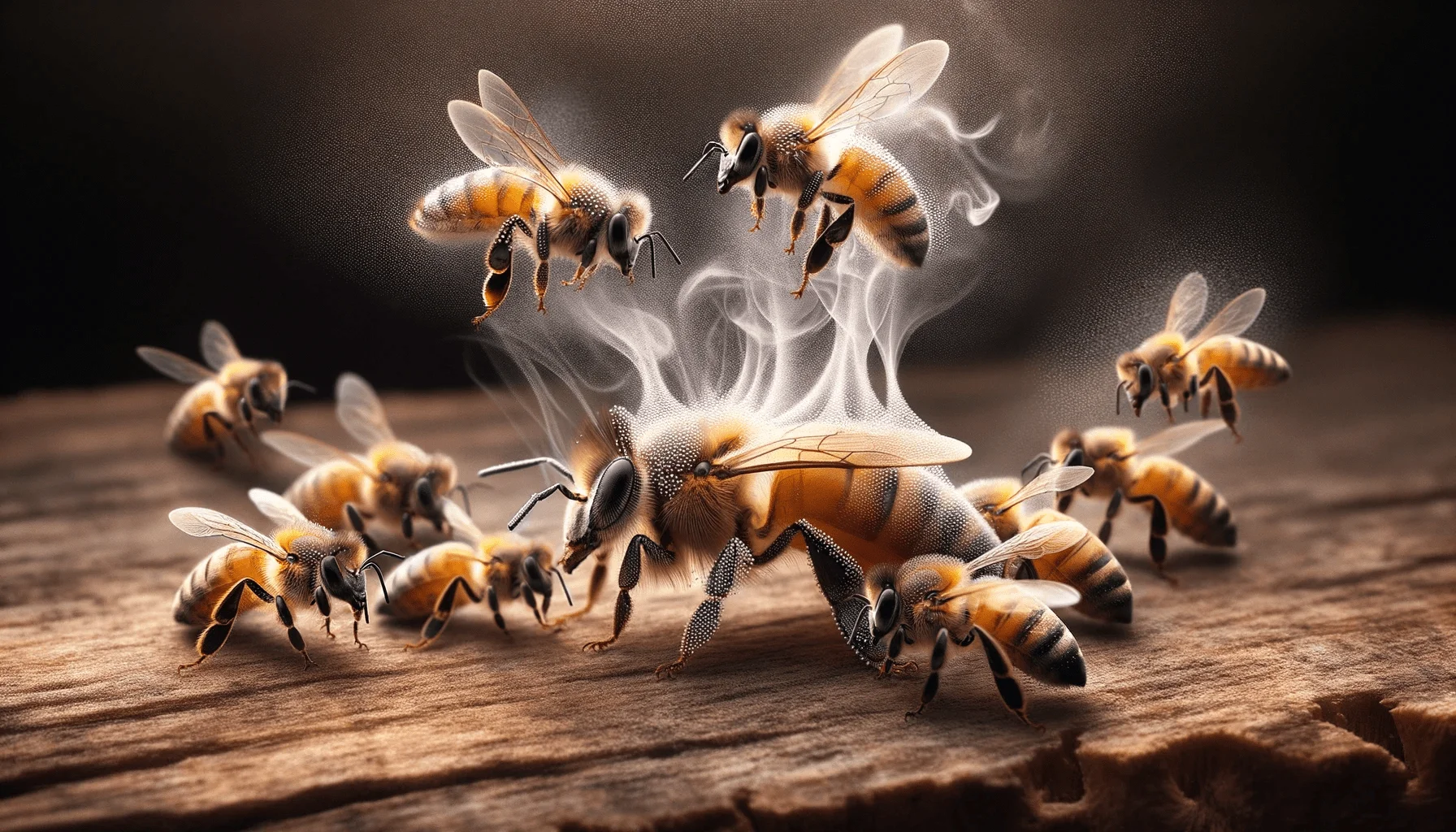 Honeybee pheromones image