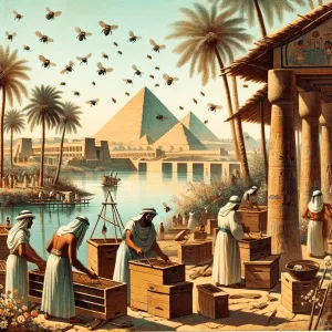 Beekeeping in ancient Egypt image 1