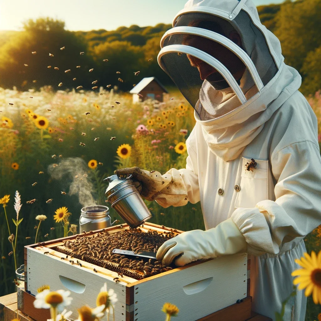 Bee wax extraction safety image 1