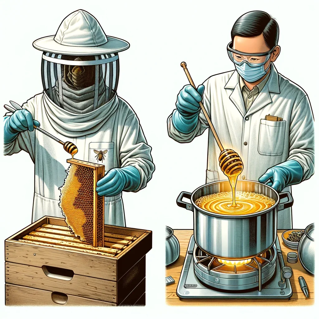 Bee wax extraction safety image 3