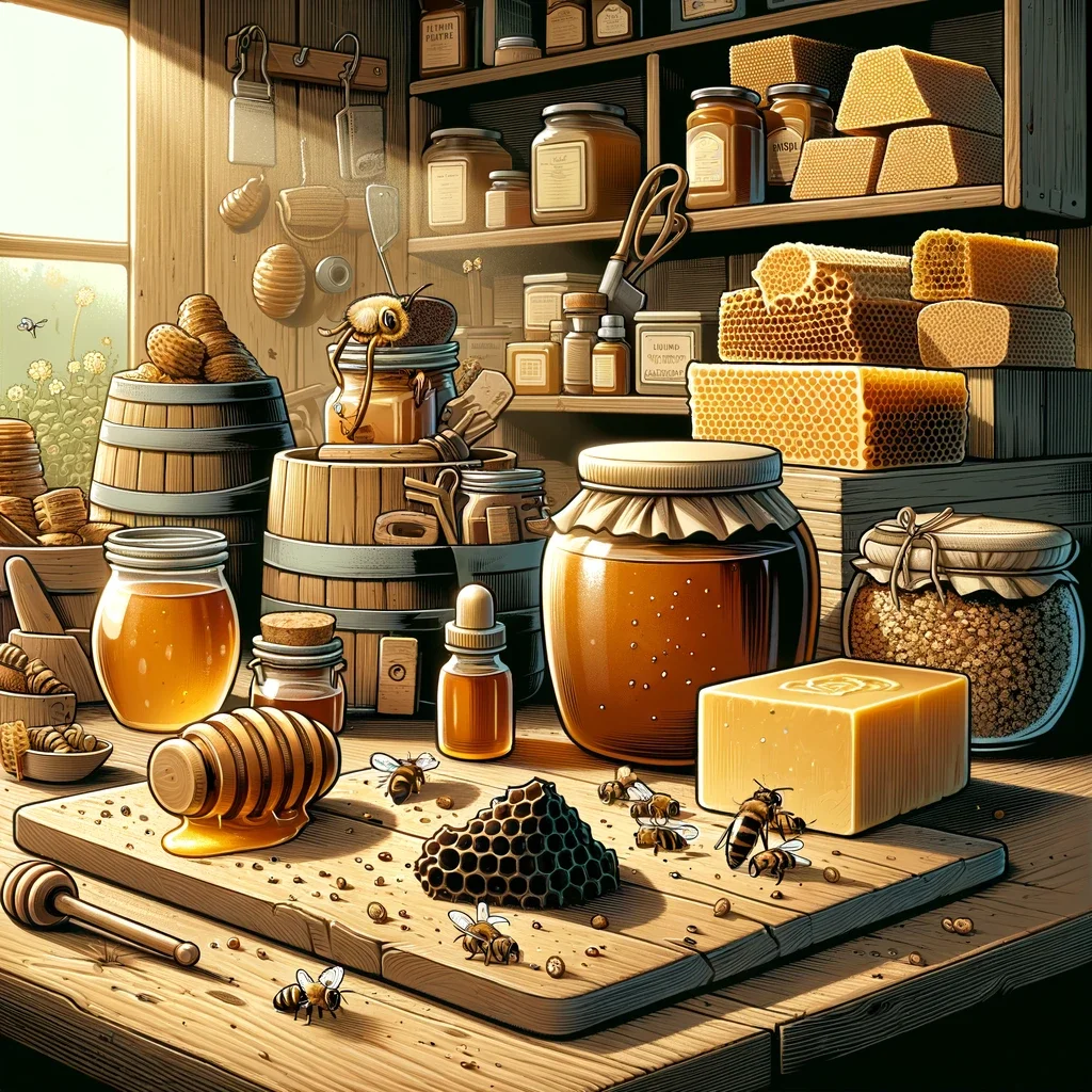 Bee wax extraction byproducts image 4
