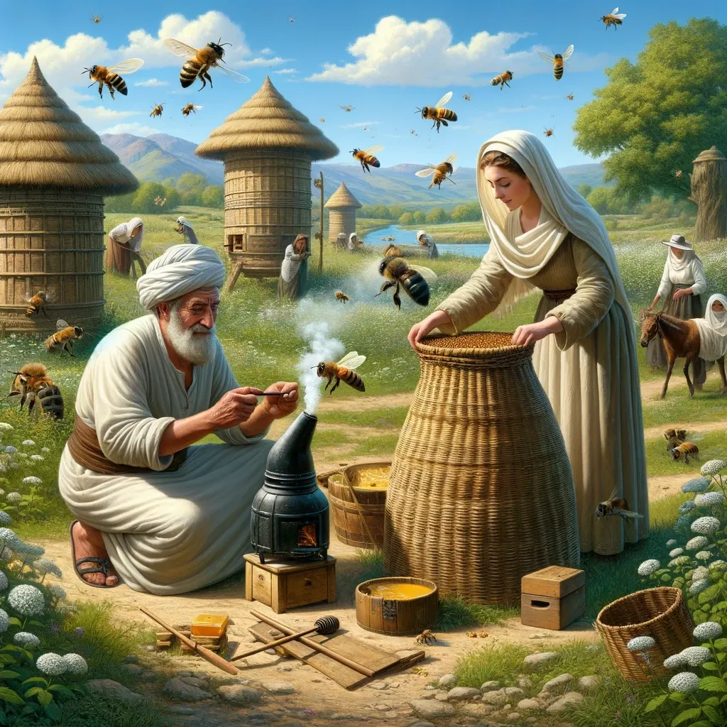 Bee wax extraction history image 1