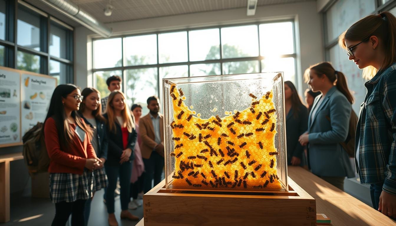 Apiary design for classroom learning