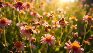 Bee communication signals