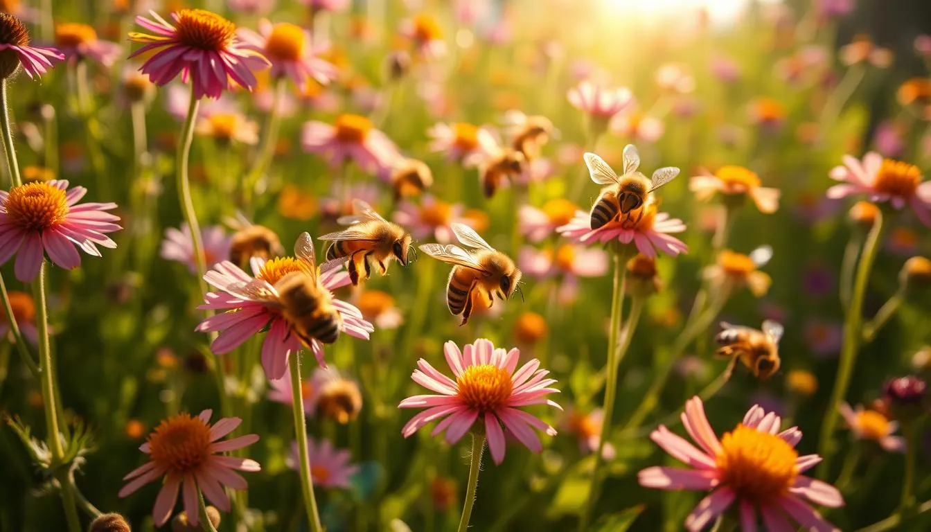 Bee communication signals