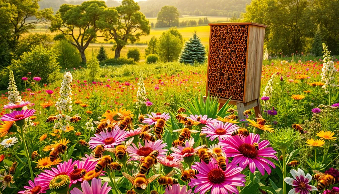 Bee ecosystem roles