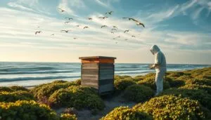 Beekeeping in coastal ecosystems