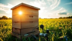 Bioacoustic monitoring for hive diagnostics