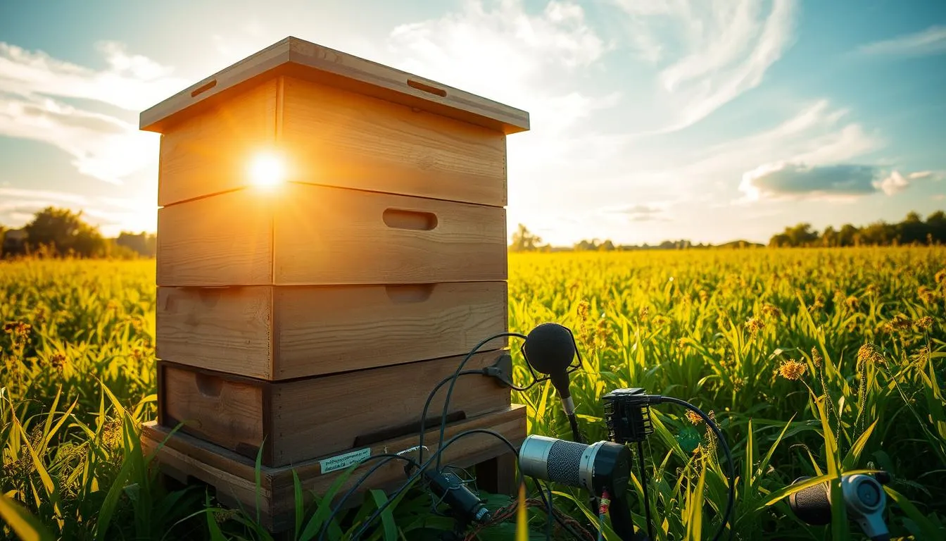 Bioacoustic monitoring for hive diagnostics