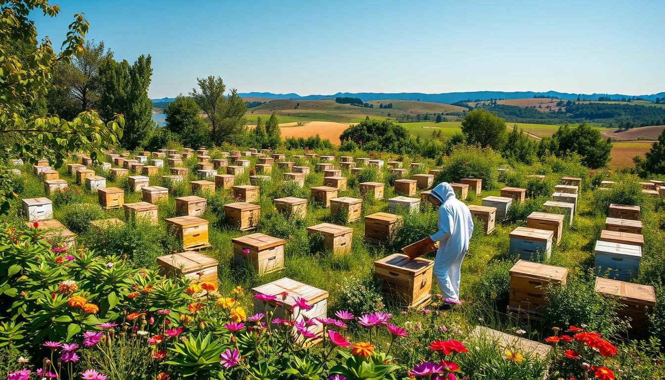 Climate-based hive placement strategies