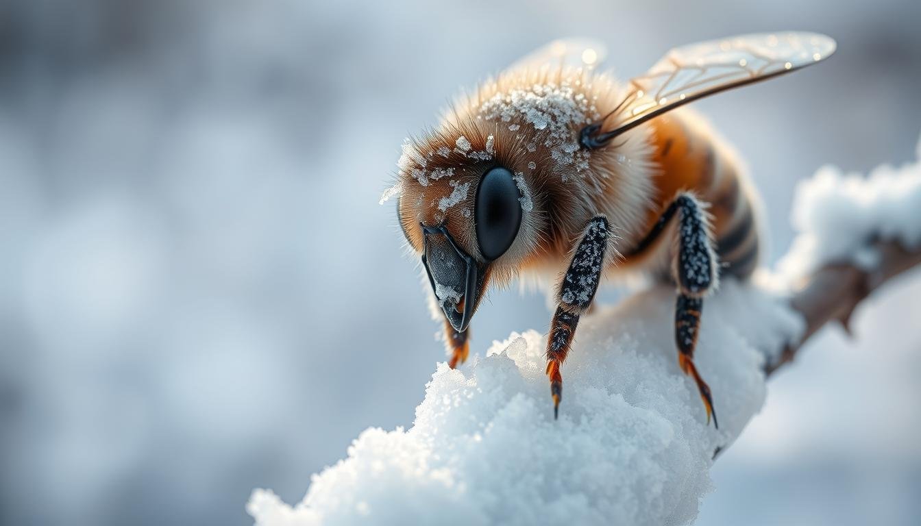 Cold-adapted honeybee strains