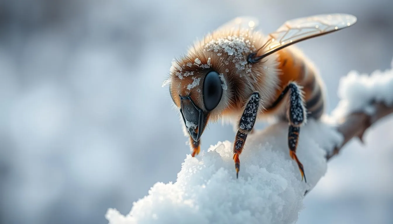 Cold-adapted honeybee strains