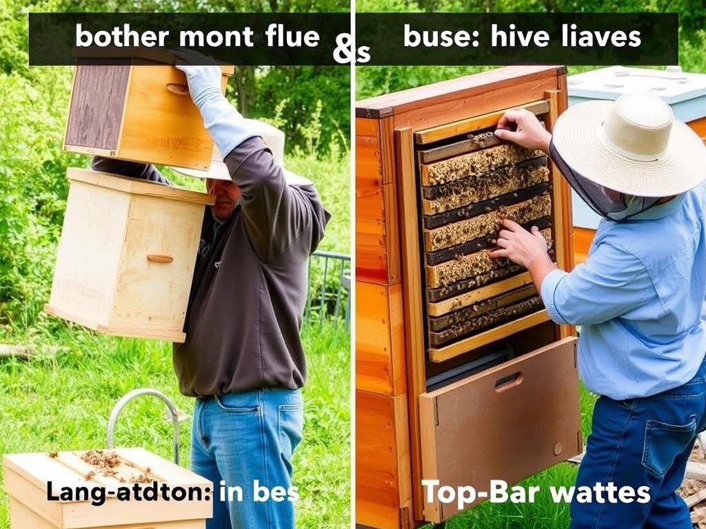 Comparison of physical effort required for different beehive types