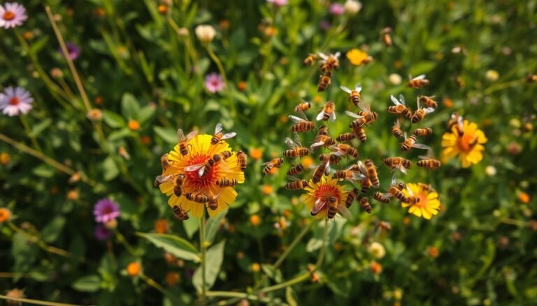 Competition between honeybees and native bees