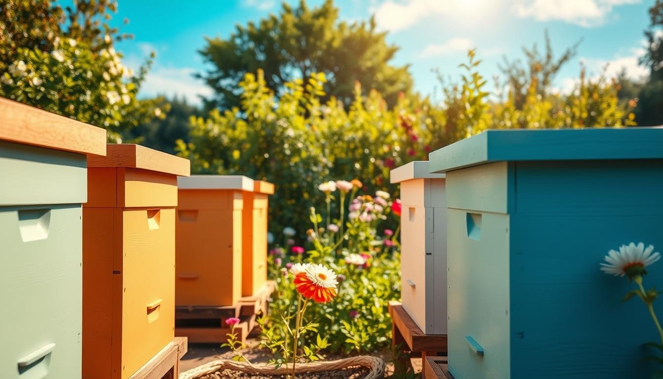 Eco-friendly hive paints and coatings