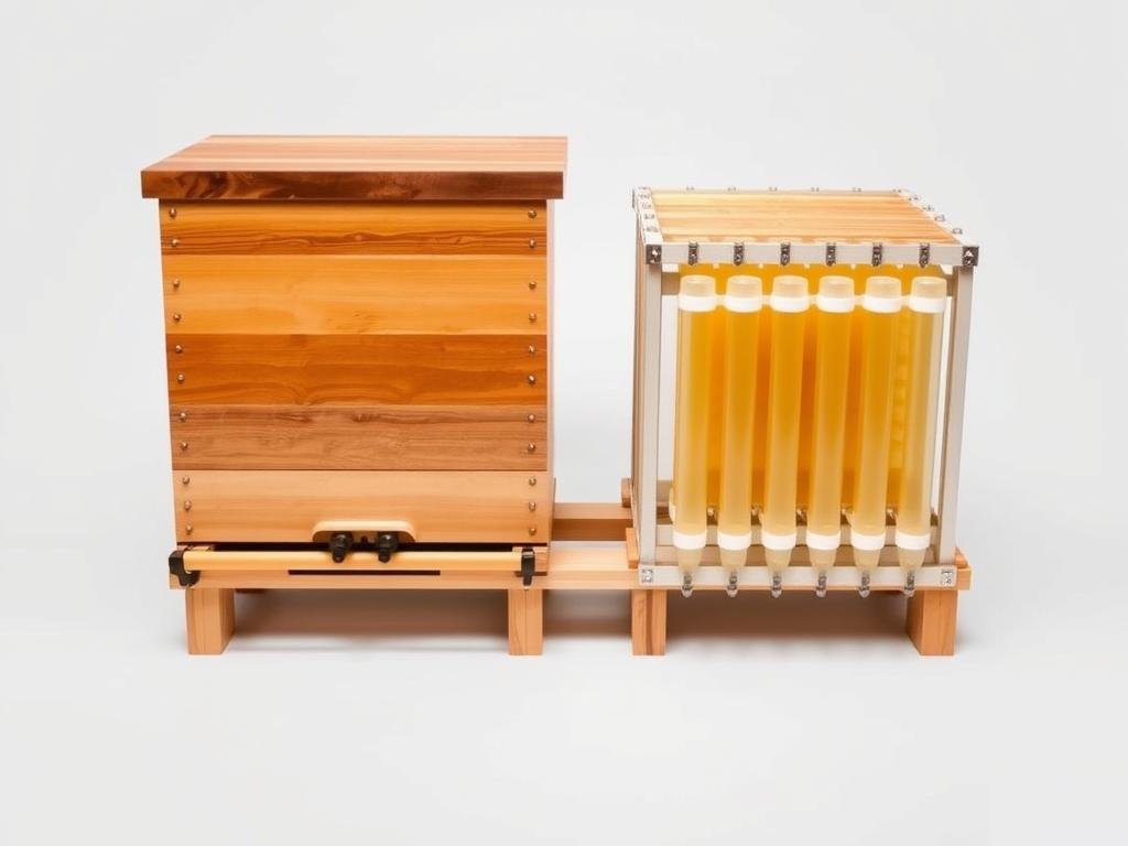 Flow Hive Hybrid system recommended for beginners interested in easy honey harvesting