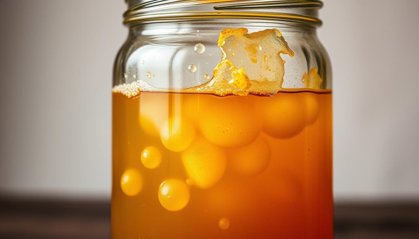 Honey fermentation