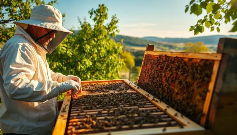 Honey production