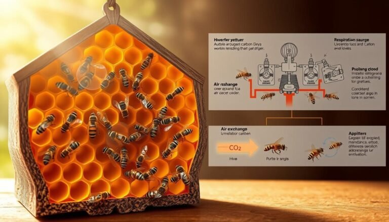 How bees control hive carbon dioxide levels