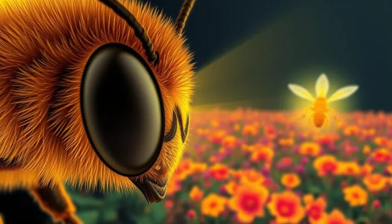 How bees use infrared light