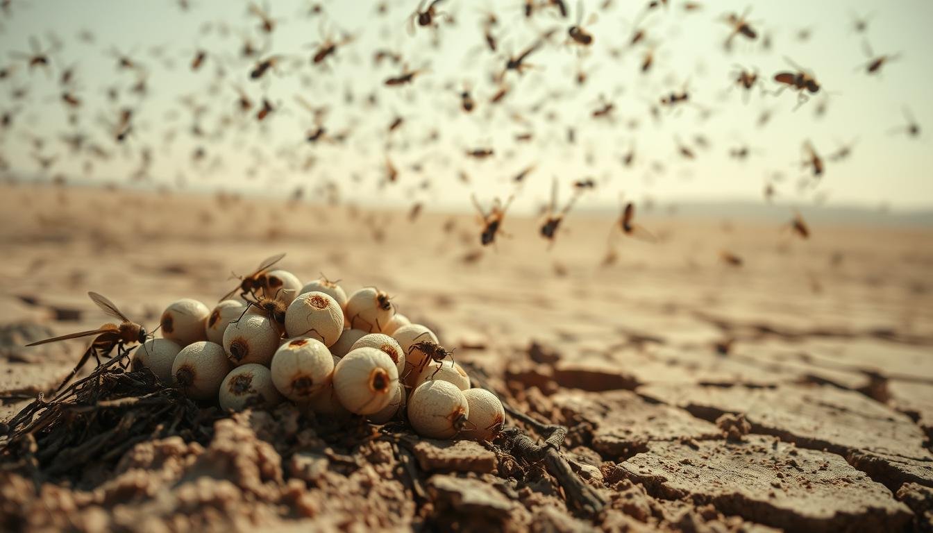 How extreme heat waves impact brood viability