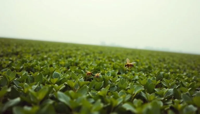 How monoculture farming harms bees