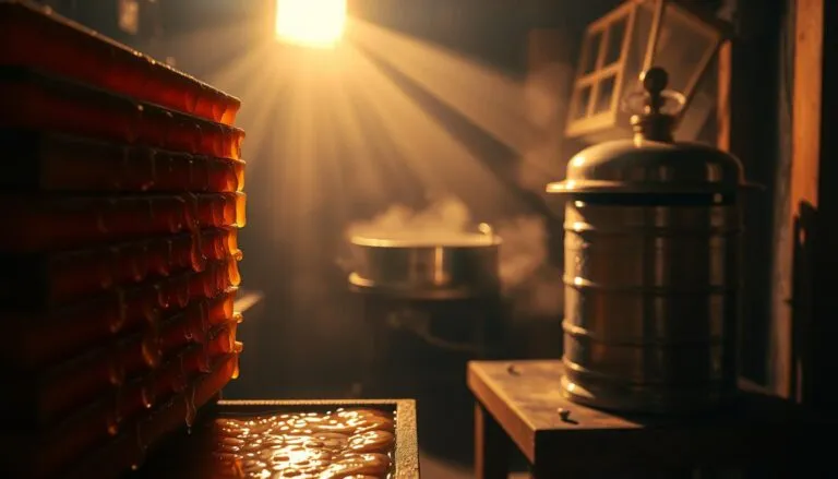 Humidity effects on honey curing