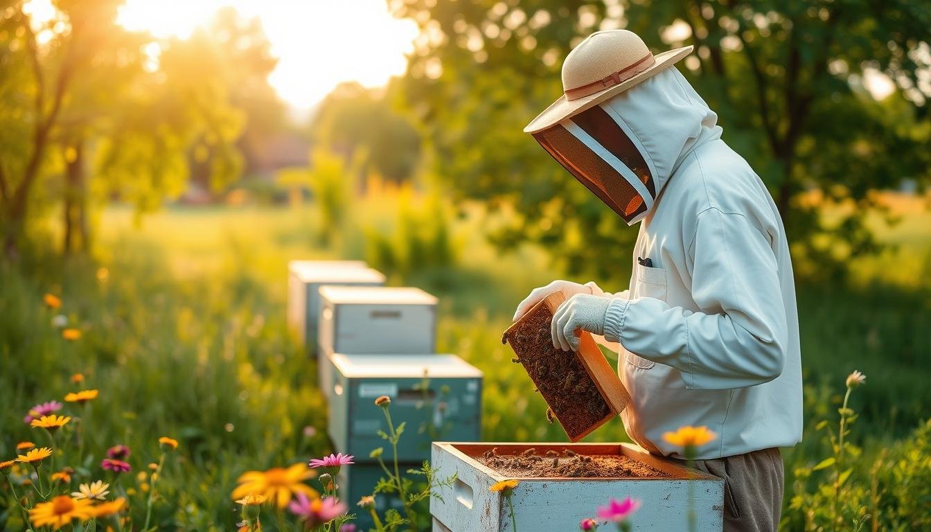 Mental health benefits of beekeeping practices
