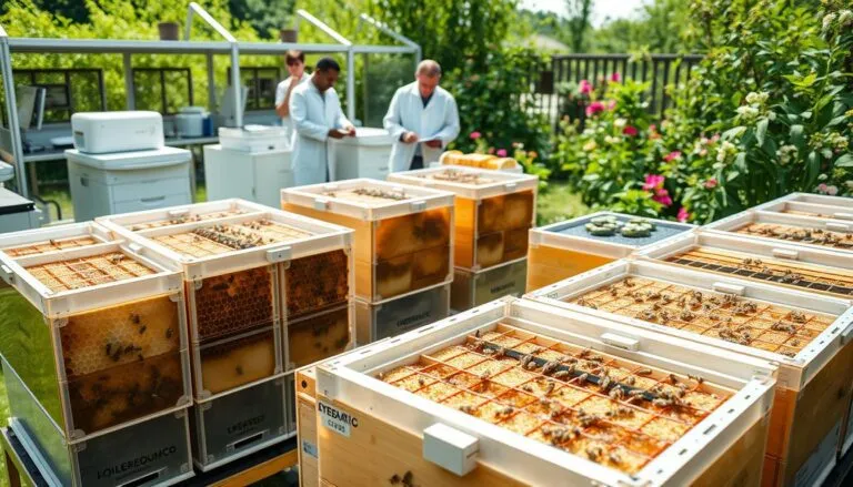 Modular hive systems for research