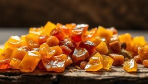 Natural dyes from propolis