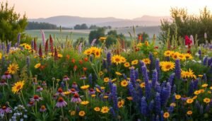 Pollinator-friendly hedgerow design