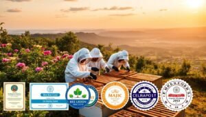Professional beekeeping certifications around the world