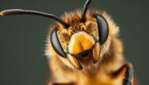 Role of mandibular glands in hive organization