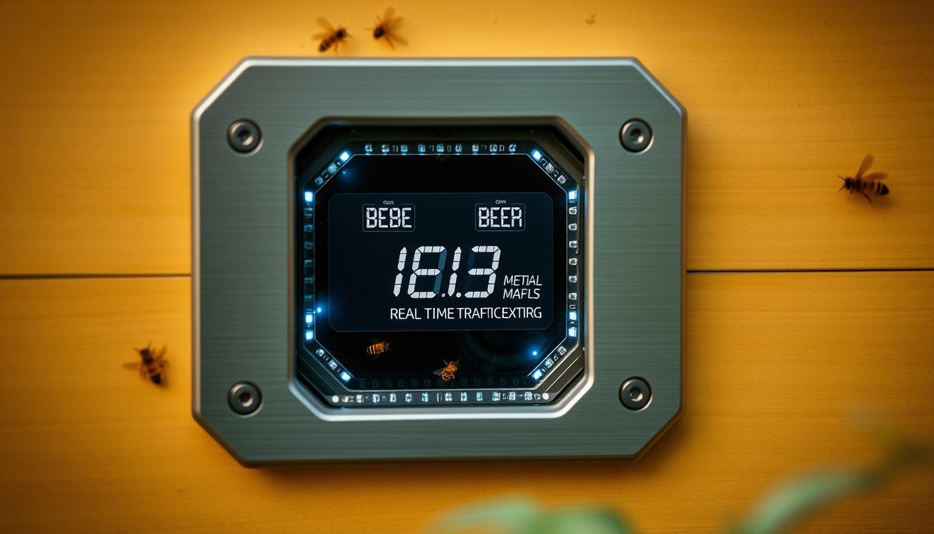 Smart hive entrance counters