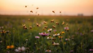 The effect of air quality on bee flight patterns