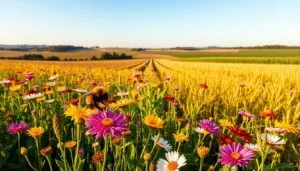 The role of bees in crop genetic diversity