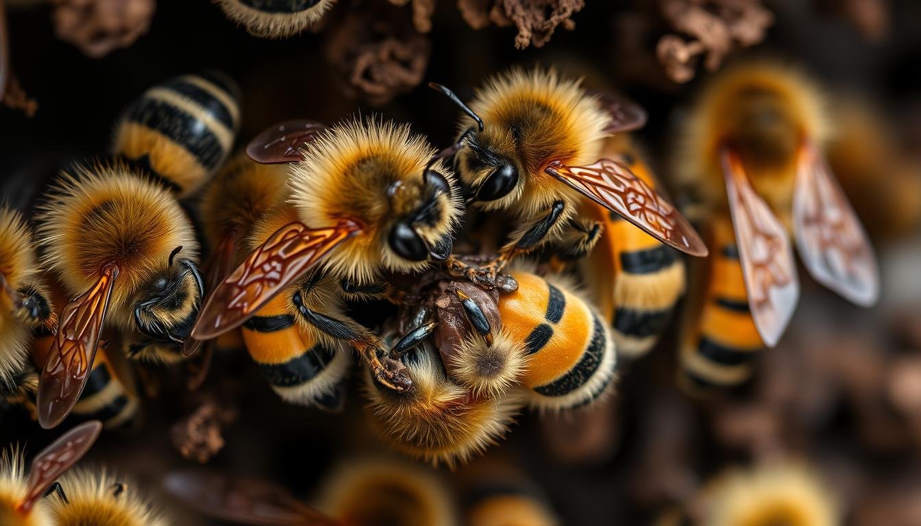 The role of undertaker bees
