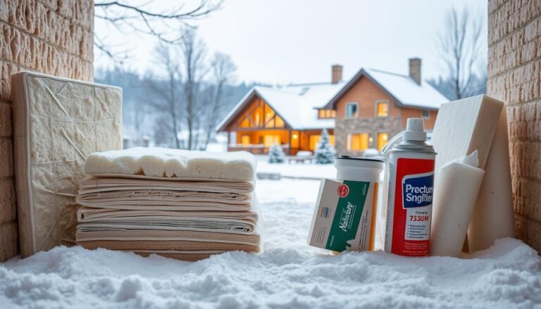 Thermal insulation materials for winterizing