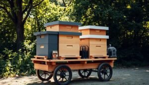 Travel-friendly beekeeping (portable hives)